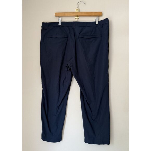 Lululemon Men's Blue ABC Classic Fit Trouser Men Sz 40 Short Warpstreme Pants - Picture 5 of 6